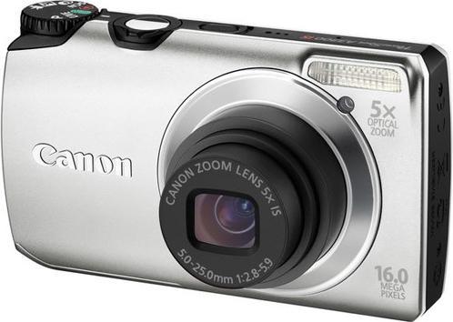 Canon PowerShot A3300 IS, 16MP, 5x zoom, HD movies, silver (1/2,3'')