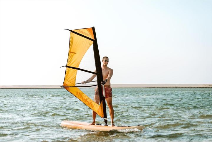Actual product image Virtufit Supboard Surfer 305 - Oranje - Inclusief Windzeil en accessoires (305 cm, 1-piece)