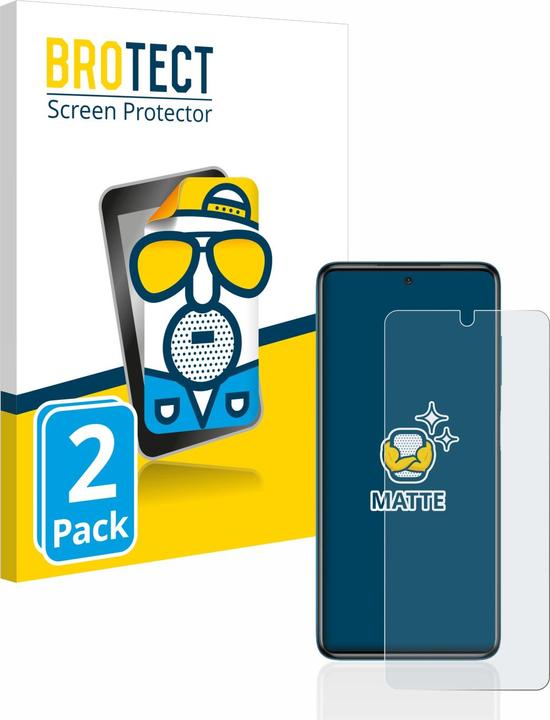 Productafbeelding BROTECT Antireflecterende schermbeschermer mat (2 Stuk, Xiaomi Poco X3 NFC)