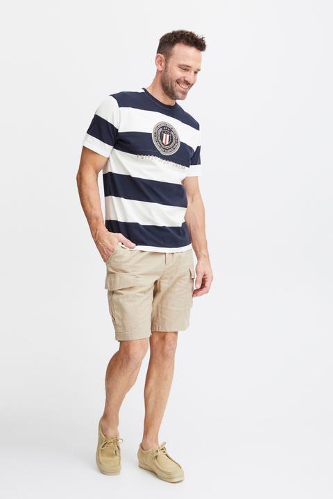 Immagine prodotto FQ1924 FQTom SS t-shirt a righe con stampa logo 21900645 (XL)