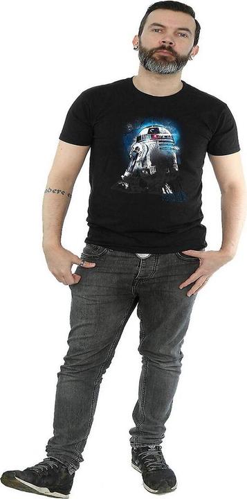 Actual product image Star Wars Mens R2-D2 Brushed Cotton T-Shirt (3XL)