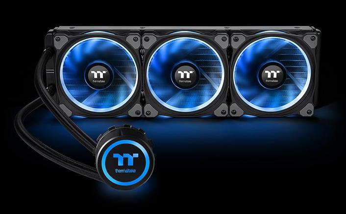 Actual product image Thermaltake Floe Riing LED RGB 360 TT Premium Edition