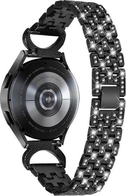 Produktbild MU Style GH Series Glitzersteine Metall Ersatz Armband (20 mm, Metalllegierung)