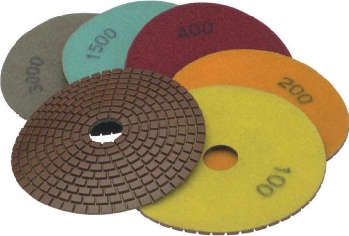 Dedra polishing disc 125 mm grit 800 flexible diamond - H12G0800 (800)