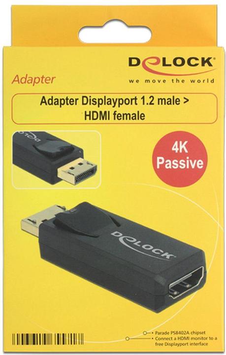 Actual product image Delock DisplayPort to HDMI (HDMI, 6.20 cm)