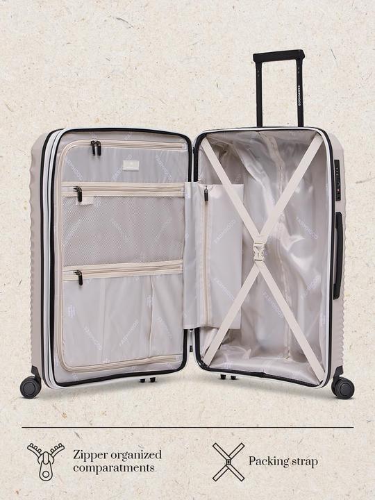 Actual product image Farmhood Eco Edition 4-wheel trolley 67 cm with stretch fold (72 l, M (50 - 90l))