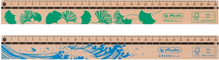 Immagine prodotto Herlitz Righello GREENline 30 cm (300 mm)