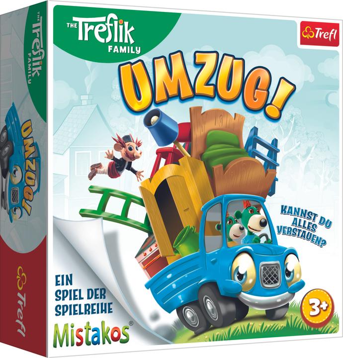 Image du produit Trefl Le déménagement est un jeu d'adresse hilarant pour toute la famille. Choisissez la bonne devise (Allemand)