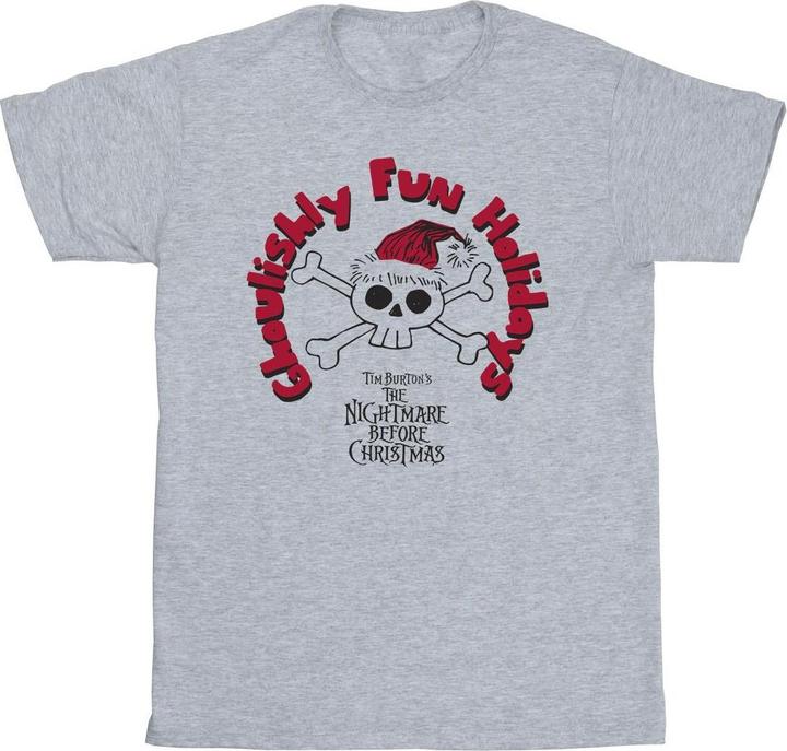 Produktbild Disney The Nightmare Before Christmas Ghouishly Fun Holidays TShirt (L)