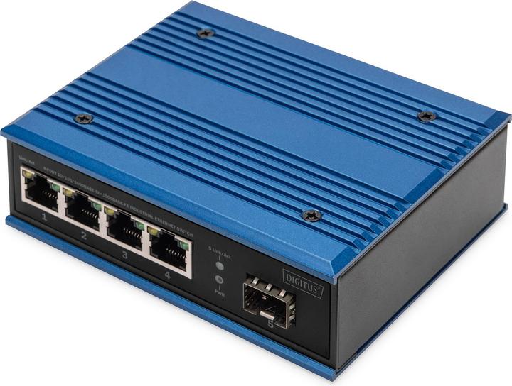 Digitus 4-port 10/100/1000BASE-TX+1000Base-FX Industrial Ethernet Switch (4 Ports)