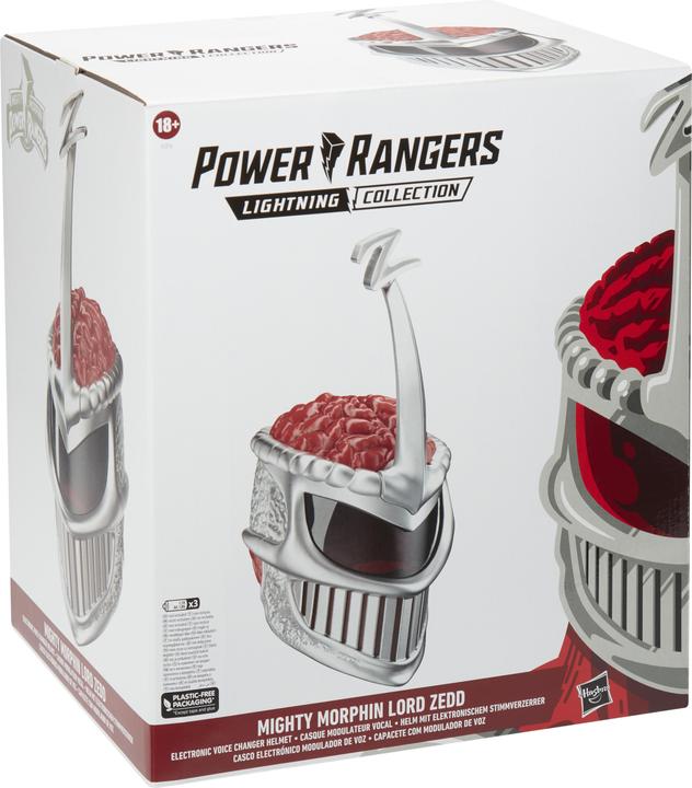 Produktbild Power Rangers Lightning Collection Lord Zedd, Helm mit elektronischem Stimmverzerrer, Rollenspielhel