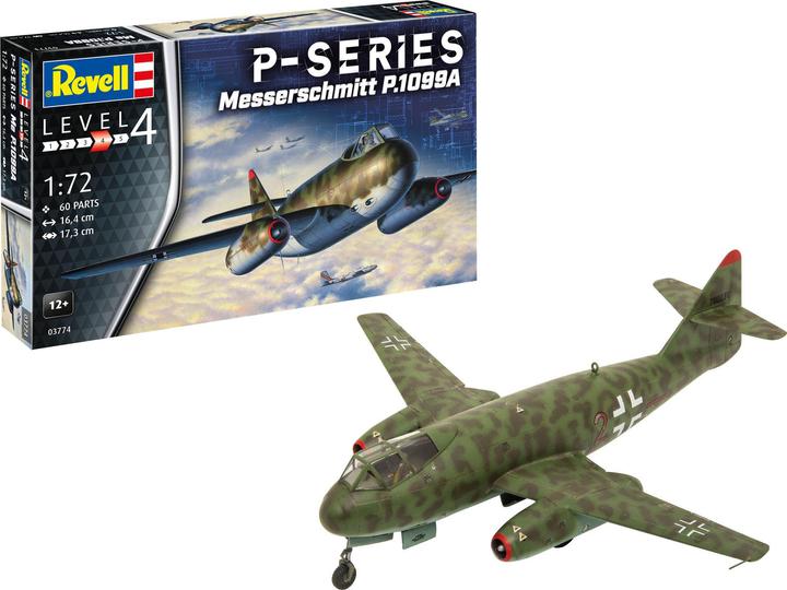 Produktbild Revell Model Set Messerschmitt P.1099A - P-Series