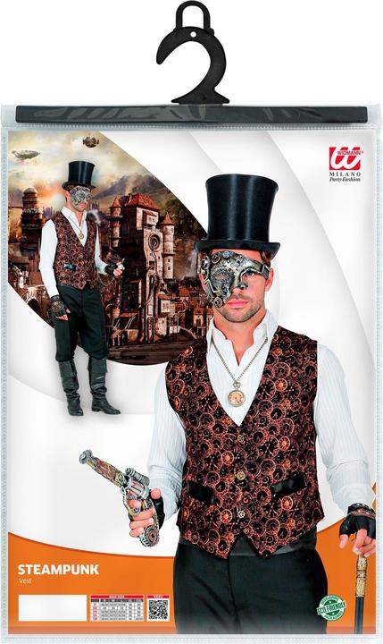Actual product image Widmann Steampunk vest (S)