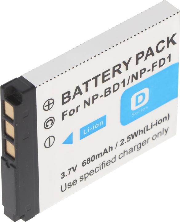 Sony Akku NP-BD1, DSC-T2, T200, T70, T75 (Camera battery)