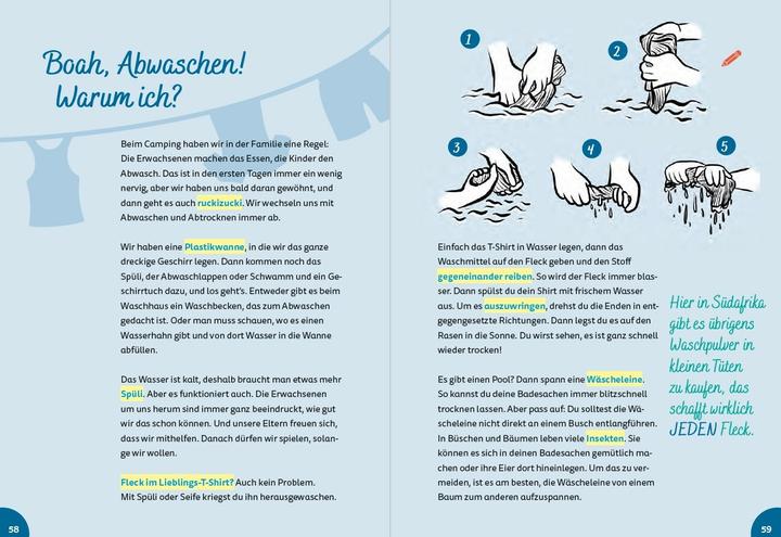 Nutritional values and ingredients Südafrika for kids (German, Britta Schmidt from Groeling, 2024)