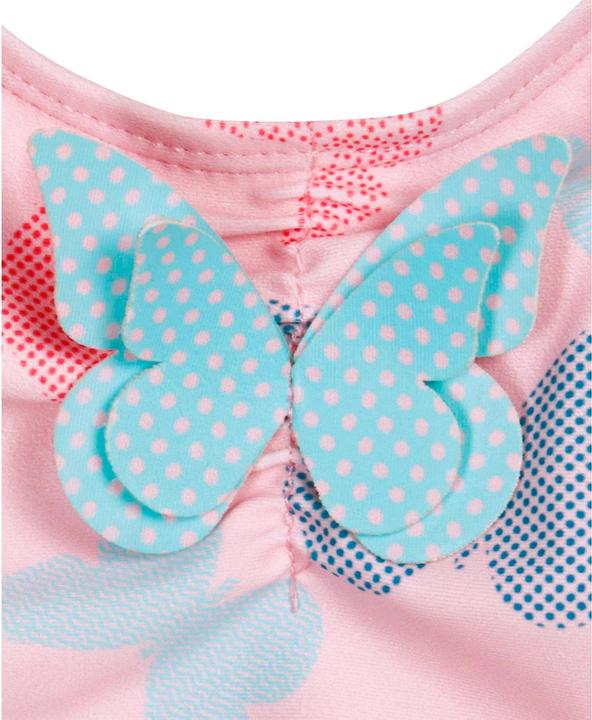 Image du produit Playshoes Maillot de bain protection UV Papillon Rose/Turquoise T. 122-128 (122)