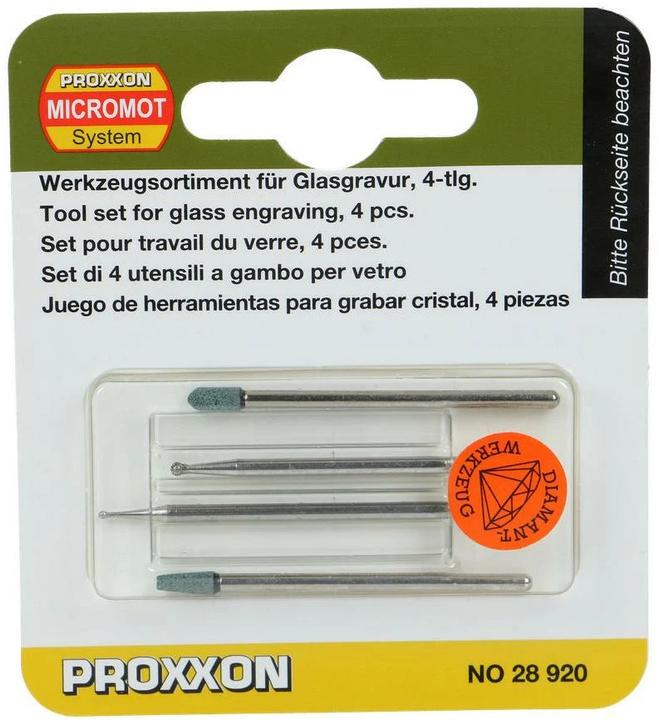 Produktbild Proxxon Glasbearbeitungs-Set (2 x 5 mm, 2 x 7 mm)