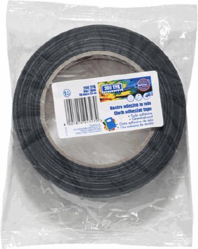 Actual product image Eurocel Tpa200 Telato Tape Black (19 mm)