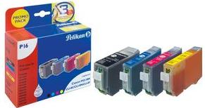 Actual product image Pelikan P37 Multipack (M, C, PBK, FC, Y)