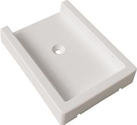 Eldat RT32-ACC-01-02P Wandhalter weiss für Sender RT32/34/37