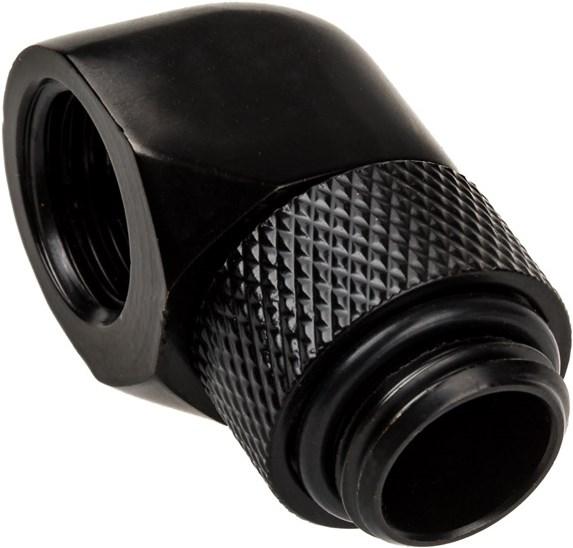 Actual product image Alphacool Icicle L-connector rotatable G1/4 ET on G1/4 IT