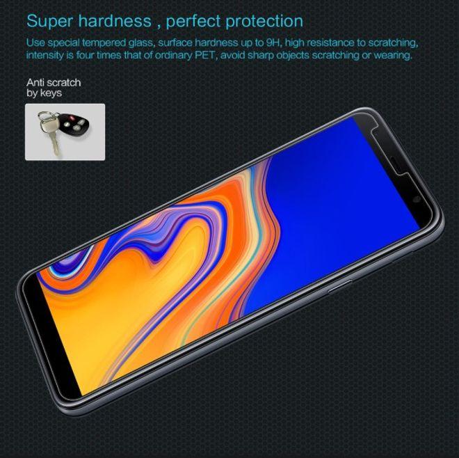 Actual product image Nillkin Amazing H protective glass screen protector (1 Piece, Samsung Galaxy J4+)