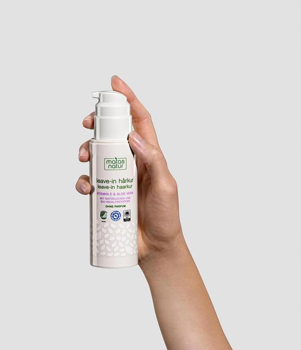 Actual product image Matas Nature Leave-In Hair Treatment With Organic Aloe Vera And Vitamin E (150 ml)