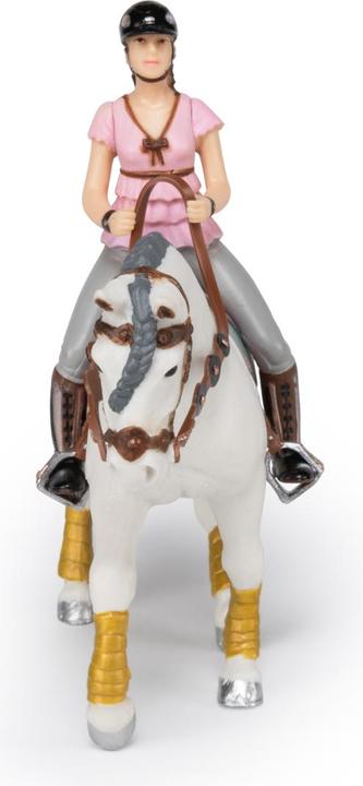 Actual product image Papo Horse with braided pigtails