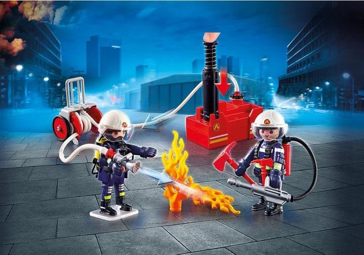 Image du produit Playmobil Pompiers avec pompe à incendie (9468, Playmobil City Action)