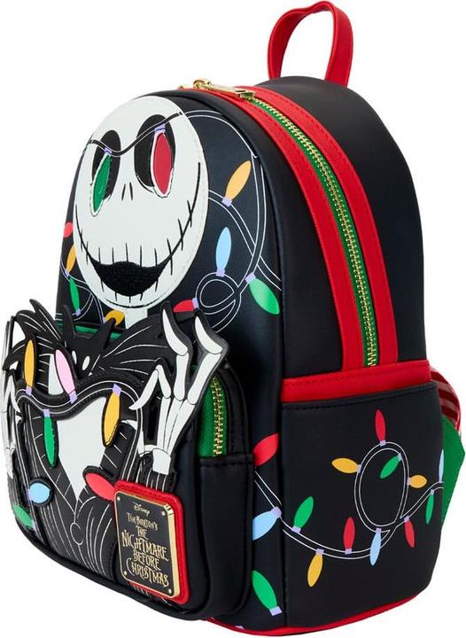 Image du produit Loungefly Nightmare before Christmas by Mini-sac à dos Jack Light Up