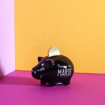 Actual product image Sombo Tirelire Mini Cochon Semainier