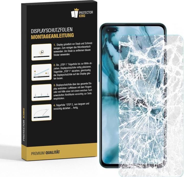 Produktbild Protectorking 3x Panzerfolie Anti-Shock HD Klar (3 Stück, OnePlus Nord)
