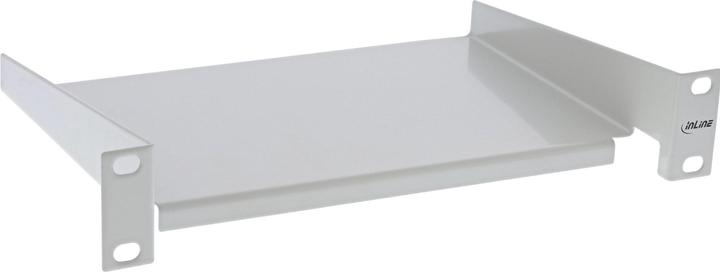 Actual product image InLine Rack shelf gray, RAL 7035
