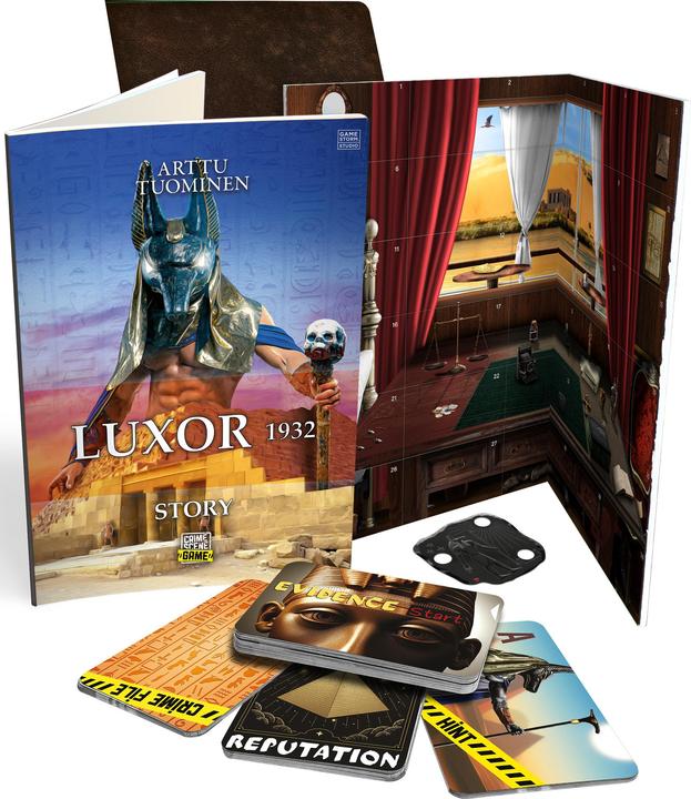 Produktbild Selecta Spielzeug Crime Scene Luxor 1932 Brettspiel (Niederländisch)