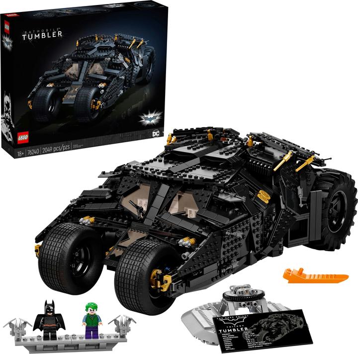Image du produit LEGO Batmobile Tumbler (76240, LEGO DC, LEGO difficiles à trouver)