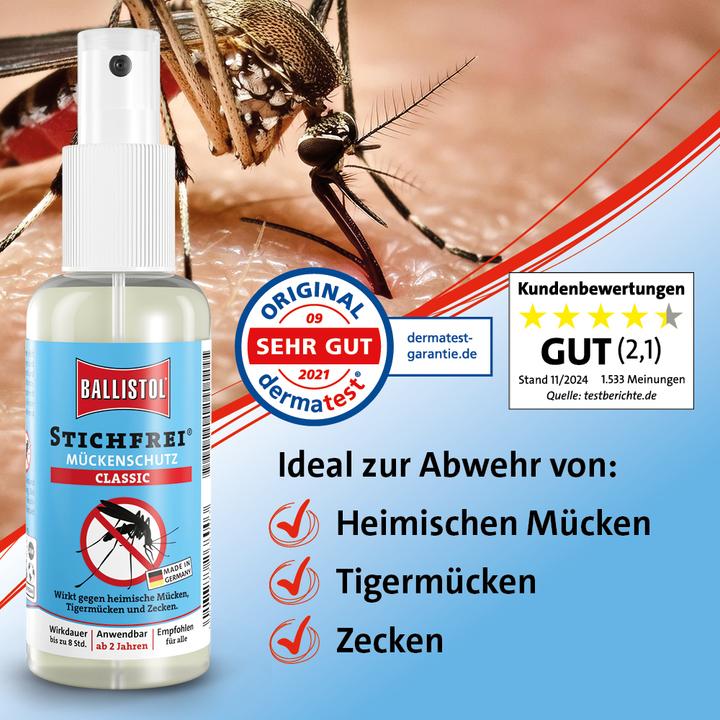 Actual product image Ballistol Sting-free (100 ml)