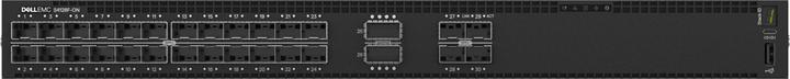 Image du produit Dell Commutateur EMC S4128F-ON, 1U PHY-less, 0GbE SFP+, 2 xQSFP28, IO to PSU, 2 PSU, OS10 (28 ports)