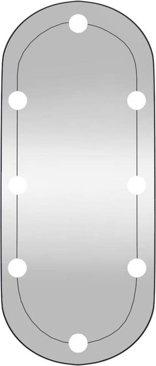 Image du produit VidaXL Wandspiegel mit LED-Leuchten 30x70 cm Glas Oval (30 x 70 cm)