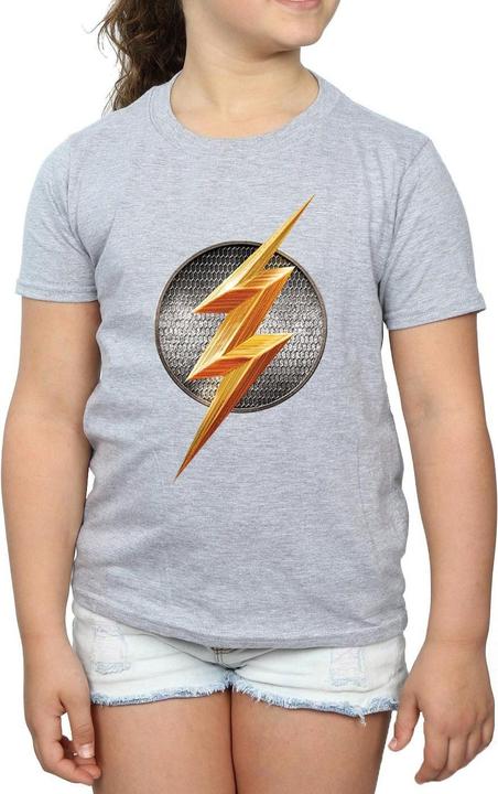 Immagine prodotto Justice League Movie Flash Emblem Maglietta Ragazze (140, 146)