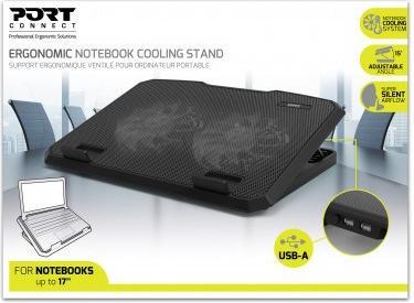 Actual product image Port Designs 901099 Notebook Cooling Pad (17 inch) 800 RPM