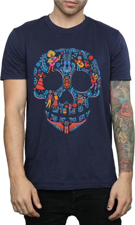 Image du produit La Maison du Coco T-shirt en coton avec tête de mort (3XL)
