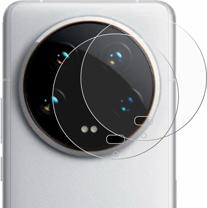 Productafbeelding ScreenLeaf Beschermfolie duurzame screenprotector screenprotector folie helder transparant (2 Stuk, Xiaomi 14 Ultra)