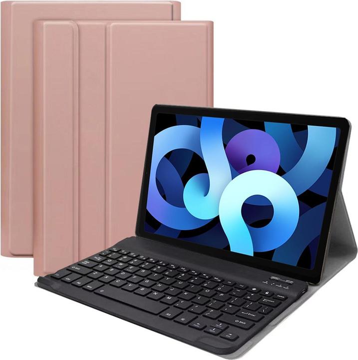 Produktbild Lobwerk 2in1 Bluetooth Tastatur und Cover für Apple Air 4 4th Generation A2072/A2316/A2324/A2325 2020/2022 C (A2316, A2324)