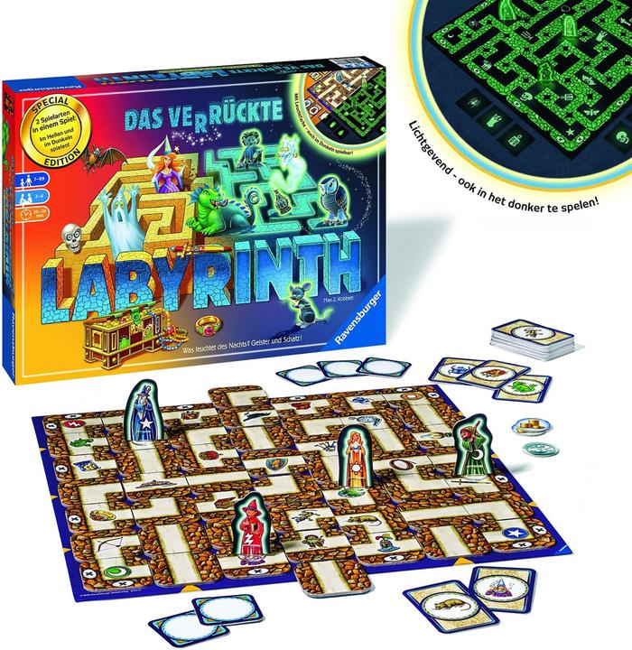 Actual product image Ravensburger The crazy labyrinth - anniversary version (German)