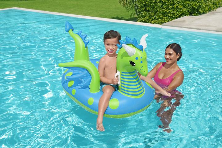 Actual product image Bestway Inflatable Figure Fantasy Dragon Ride-On