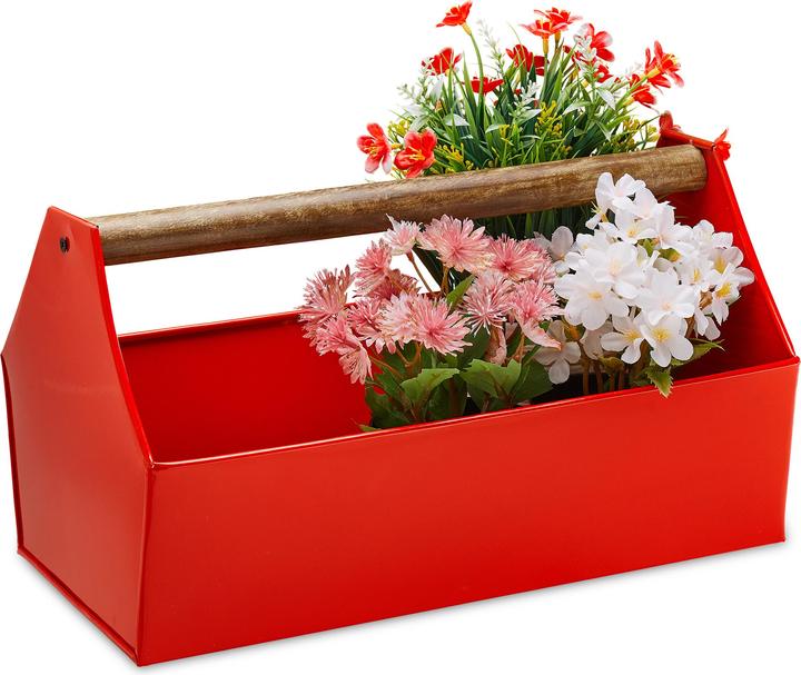 Actual product image Relaxdays Zinc Box With Handle (36 cm)