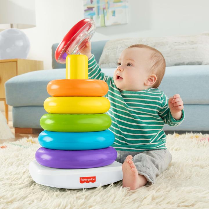 Produktbild Fisher-Price Grosse Farbringpyramide