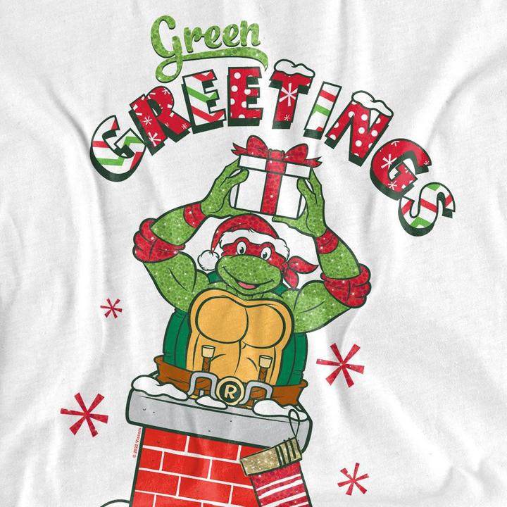 Produktbild Teenage Mutant NT Green Greetings TShirt (M)