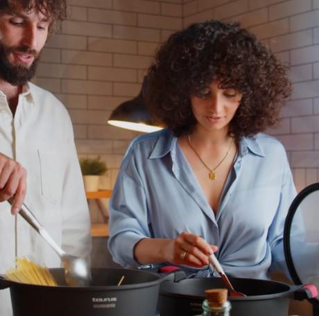 Image du produit Taurus Great Best Moments Casserole 28 cm avec couvercle - KCK3028 (28 cm, Fonte)