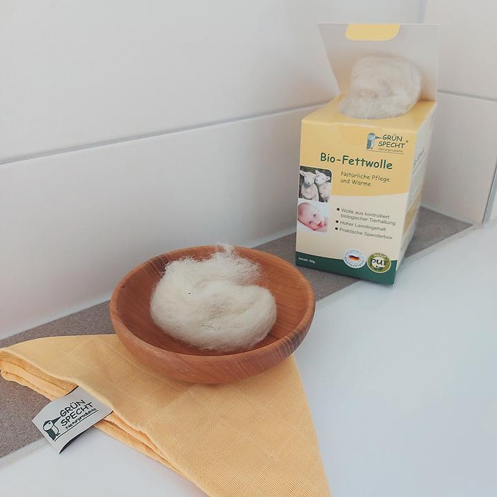 Produktbild Grünspecht Fettwolle